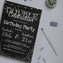 Search for black white silver invitations Elegant