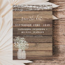 Search for string lights save the dates Wood