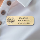 Search for gold name tags Magnetic