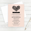 Search for floral rehearsal dinner invitations Modern
