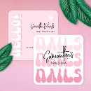 Search for manicure business cards Modern