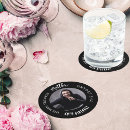 Search for round coasters Black