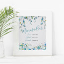 Search for blue flower posters Elegant