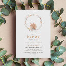 Search for easter baby shower invitations A little bunny