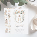 Search for elegant vintage high tea invitations Watercolor