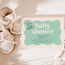 Search for mint green baby shower invitations Simple