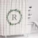 Search for buffalo plaid shower curtains Farmhouse
