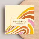 Search for seventies business cards Stripes