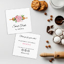 Search for home baking business cards Watercolor