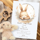 Search for bunny baby boy shower invitations Forest