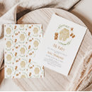 Search for pattern baby shower invitations Terracotta