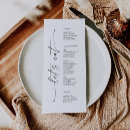 Search for minimalist wedding menus Bridal shower