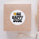 Search for retro dude stickers One happy dude