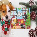 Search for funny dog cartoon christmas cards Hilarious