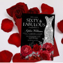 Search for red and black party invitations Roses