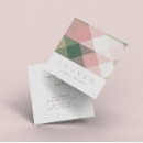 Search for pastel business cards Interior designer