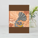 Search for gramophone invitations Retro
