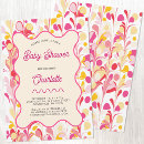 Search for abstract baby shower invitations Colourful
