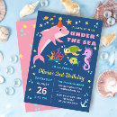 Search for seahorse invitations Dolphin
