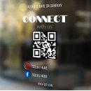 Search for qr code window decals Social media