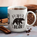 Search for papa bear coffee mugs Happy fathers day