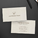 Search for warm business cards Professional