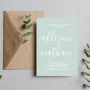 Search for sea glass invitations Minimalist