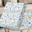 Search for t rex wrapping paper Dinosaur birthday