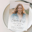 Search for white funeral invitations Modern