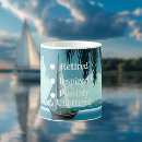 Search for funny fishing mugs Retirement