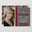 Search for burgundy graduation invitations Picture