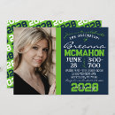 Search for green graduation invitations Navy blue