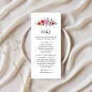 Search for flowers program wedding programs Lavender