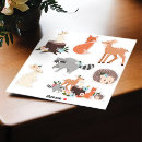 Search for animal wedding stickers Fox