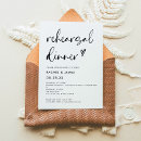 Search for boho rehearsal dinner invitations The night before