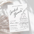 Search for champagne shower invitations Whimsical
