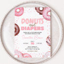 Search for doughnuts and diapers invitations Sweet