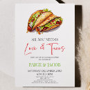 Search for love and tacos invitations Couple
