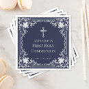 Search for silver napkins Navy blue