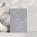 Search for grey wedding invitations Boho