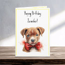 Search for pitbull birthday cards Cute