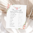 Search for baby shower price is right games Floral