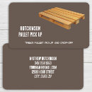Search for pallet business cards Logistics