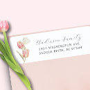 Search for tulip return address labels Floral
