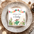 Search for taco napkins Fiesta baby shower