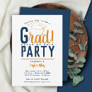 Search for light blue graduation invitations Grad party