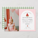 Search for one in a melon birthday invitations Fruit