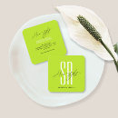 Search for neon green business cards Hair stylist