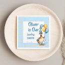 Search for duck napkins One lucky duck