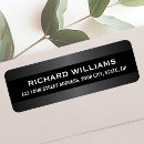 Search for satin return address labels Simple